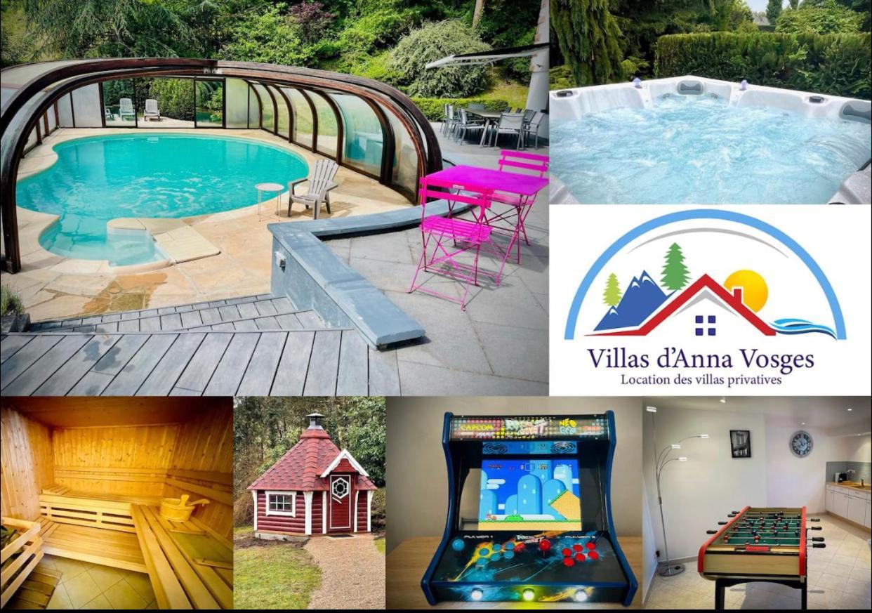 Villa 250M2 Avec Piscine Chauffee & Spa & Kota-Grill & Sauna Saint-Die-des-Vosges Bagian luar foto